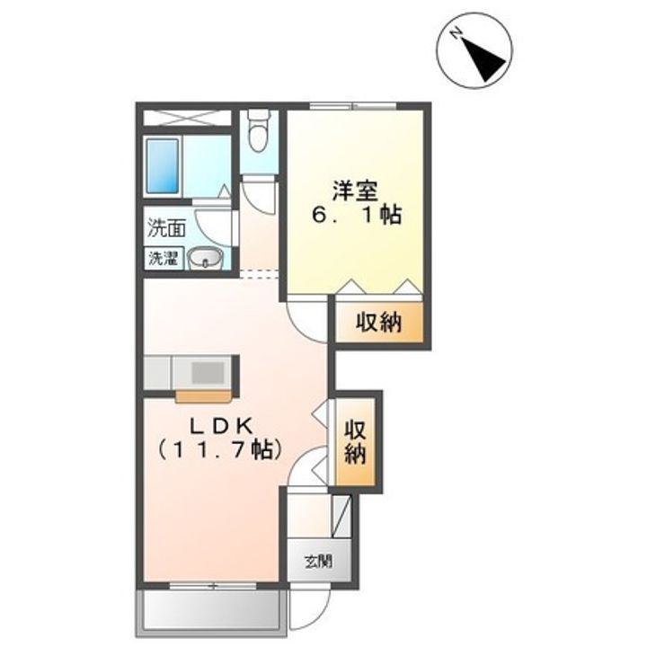 サンハウスII(Sun HouseII)の間取り