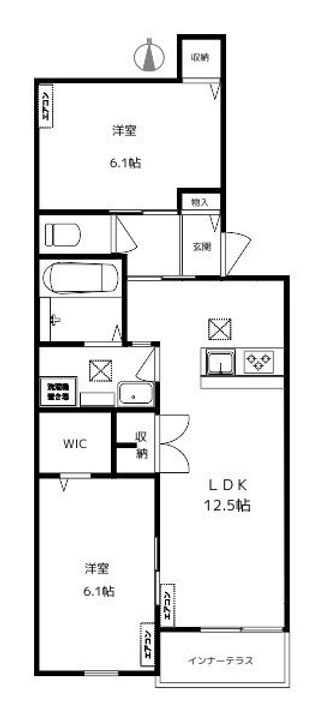 Sirin Kedi シリンケディ Bldg A&Bの間取り
