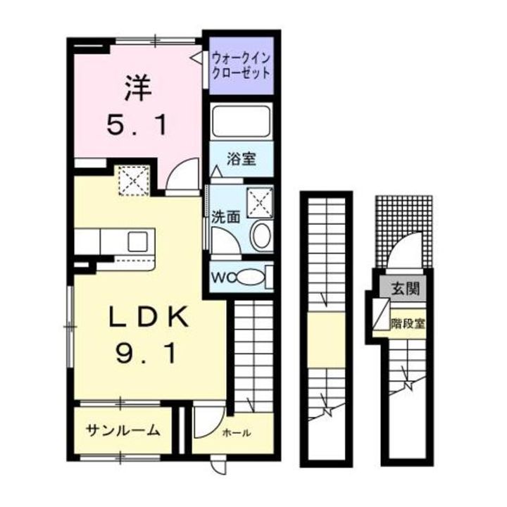 グラース・メゾンの間取り