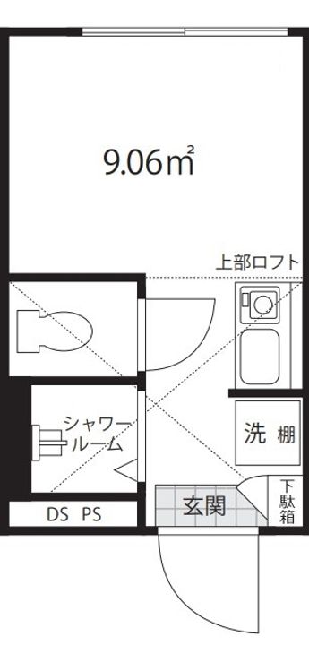 カーサマグノリアの間取り