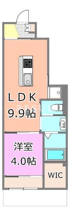 千葉県千葉市中央区椿森6(アパート)の賃貸物件の間取り