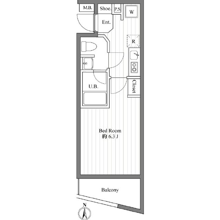 カルフールMの間取り