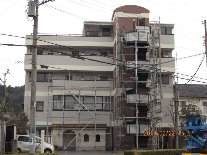 大岡リバーサイドマンションの外観