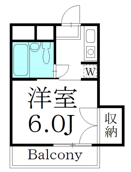 東京都中野区中野3(マンション)の賃貸物件の間取り