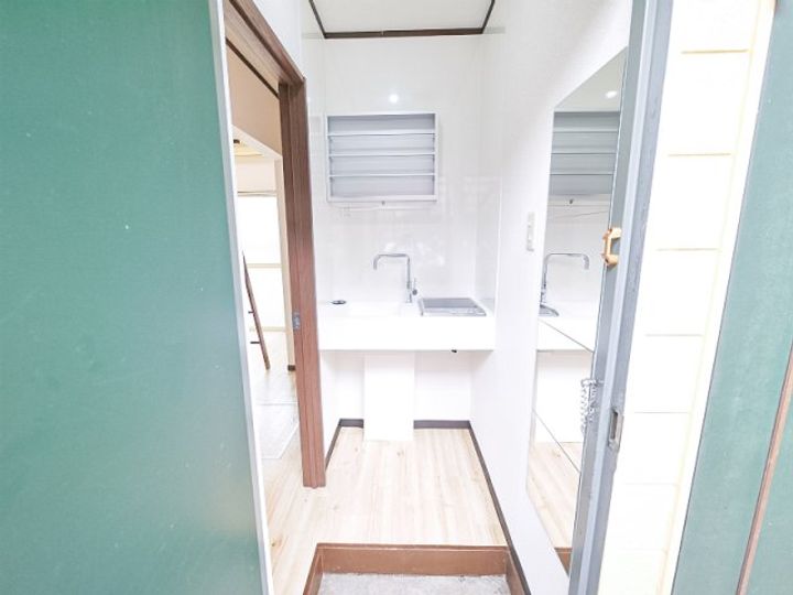 ライフピア笹塚Iの玄関