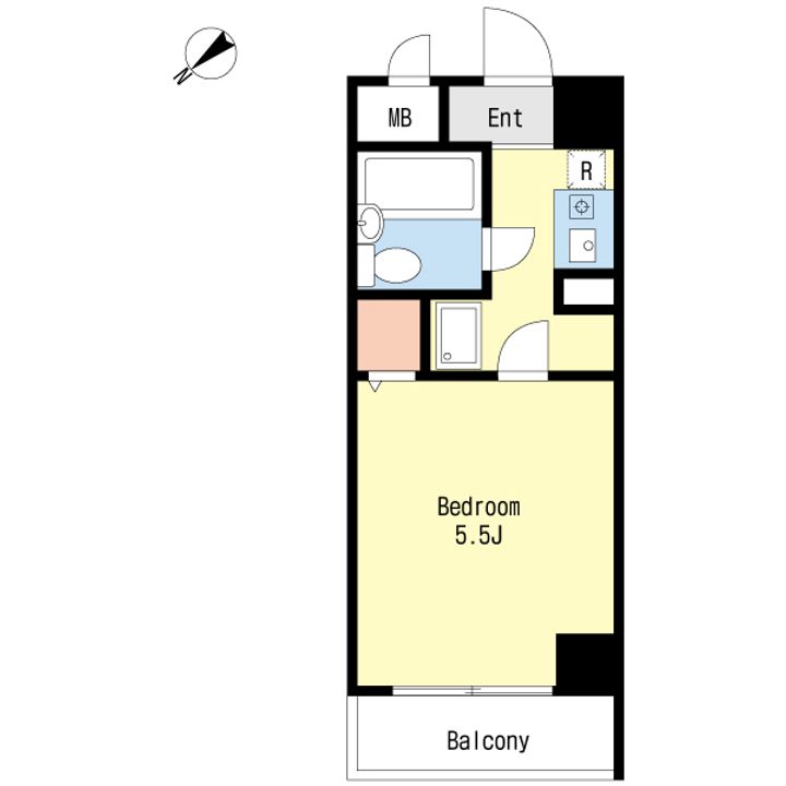 コスモ浦安舞浜の間取り