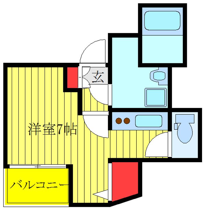 アルテシモアクトの間取り