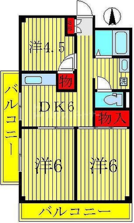 渋谷ビルの間取り