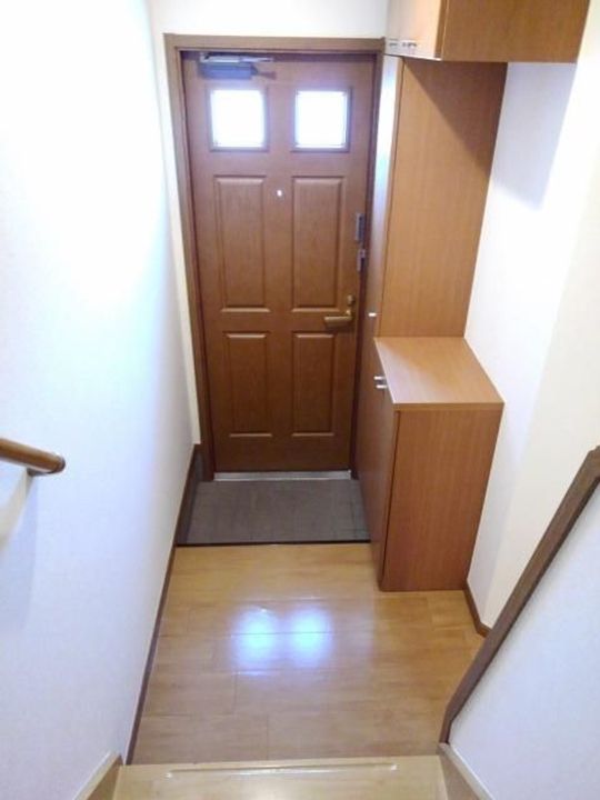 福島県福島市八島田字台畑(アパート)の賃貸物件の玄関