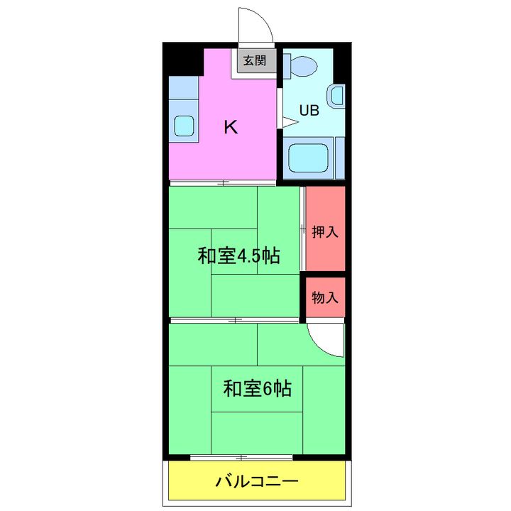 行徳マンションの間取り
