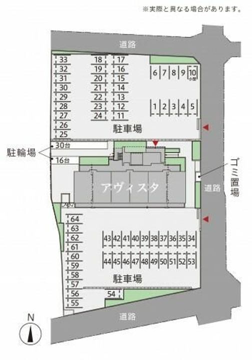 アヴィスタの地図