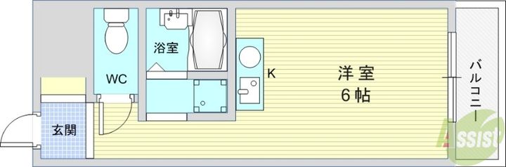 ルーク本山の間取り
