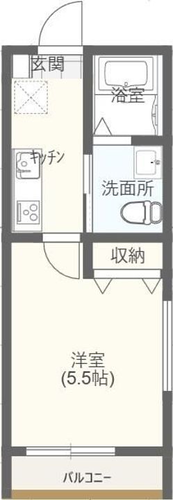 Precious Life六浦の間取り