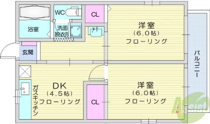 CHシリウスの間取り