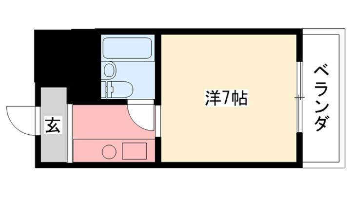 エスプレッソレジデンスの間取り