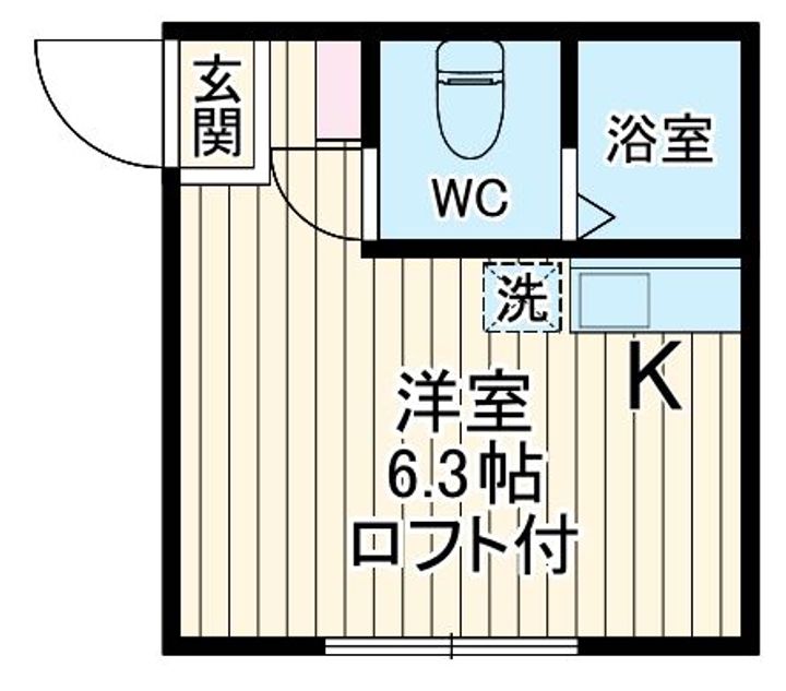 ユナイト上大岡エリーナの間取り