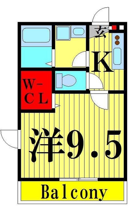 サンプロッセム梅島の間取り