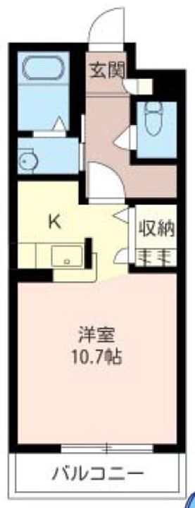 AN湘南(エーエヌ湘南)の間取り