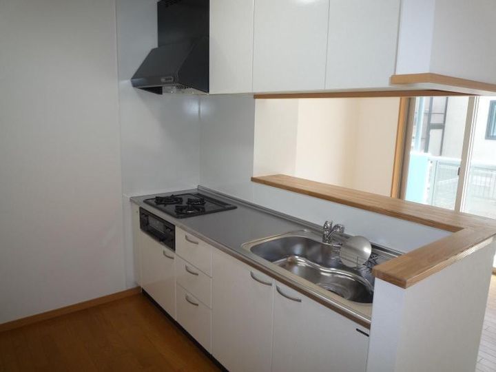 ベル・ウッドマンションのキッチン