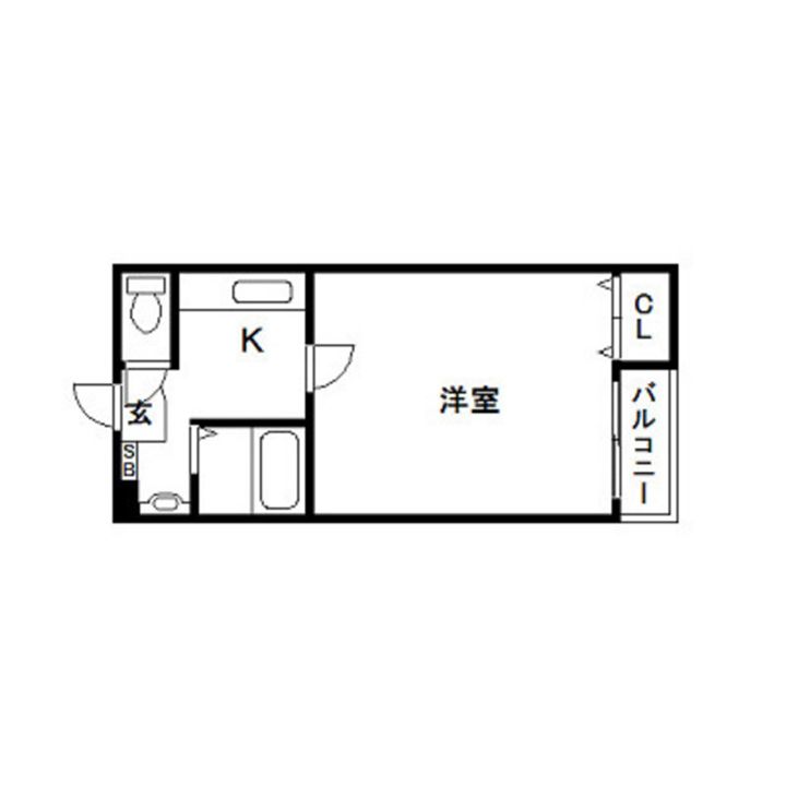 ハイエスト田町の間取り