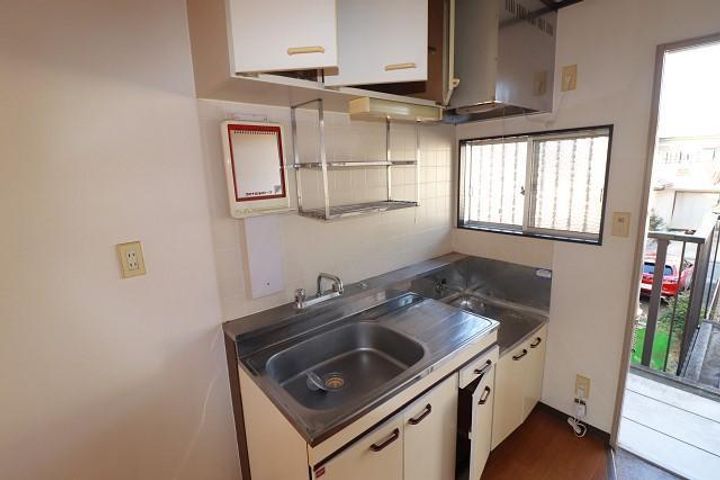 ハイツ光 C棟のキッチン