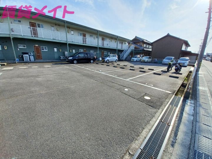 シティハイツ萩B棟の地図