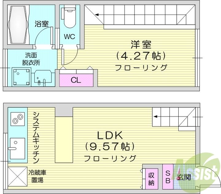 kirara wakabayashiの間取り