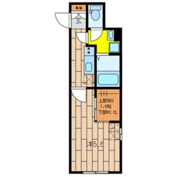 東京都文京区目白台3(アパート)の賃貸物件の間取り