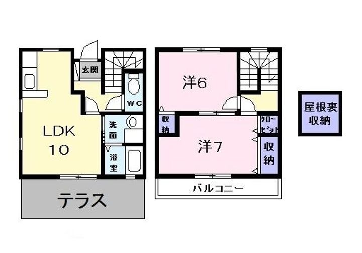 三重県松阪市中万町(一戸建)の賃貸物件の間取り
