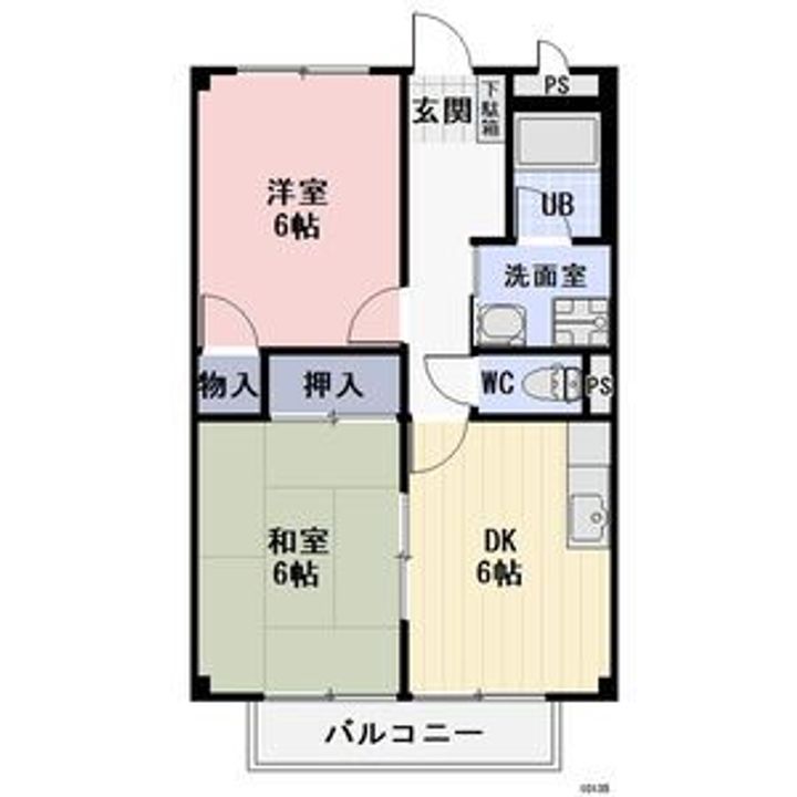 Surplus 常春 Bの間取り