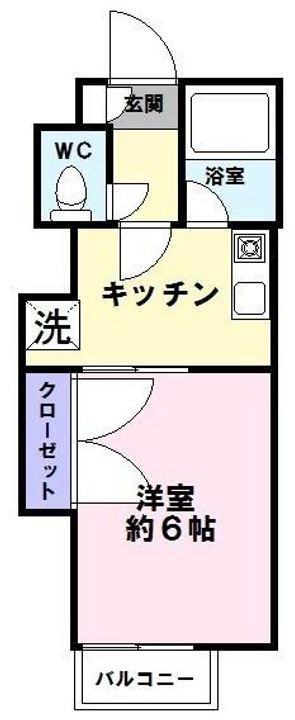 ルミナス神戸の間取り