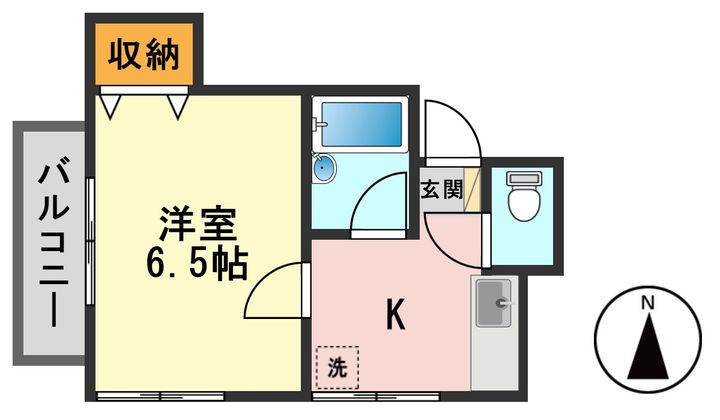ハイネス杉浦の間取り