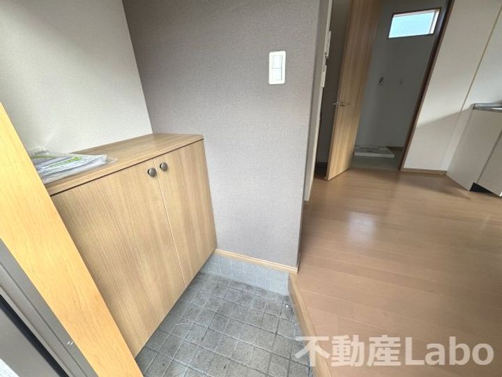 徳島県板野郡藍住町乙瀬字乾(一戸建)の賃貸物件の玄関