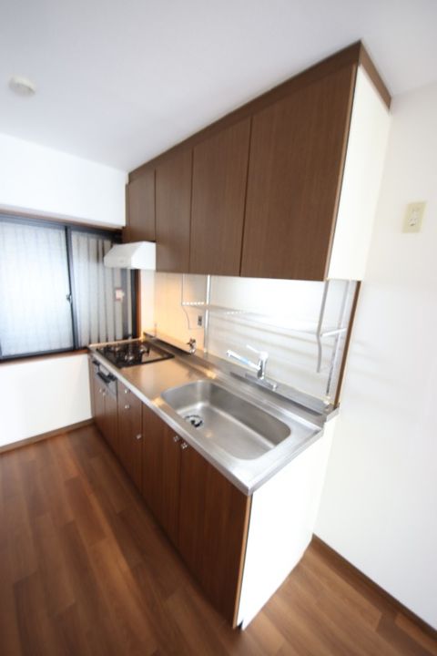 兵庫県尼崎市久々知1(マンション)の賃貸物件のキッチン