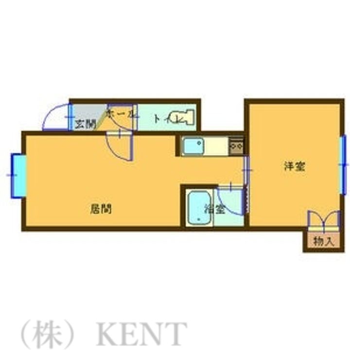 AC発寒 壱番館の間取り