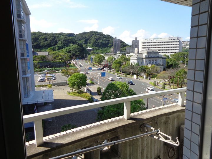 鹿児島県鹿児島市山下町(マンション)の賃貸物件の玄関