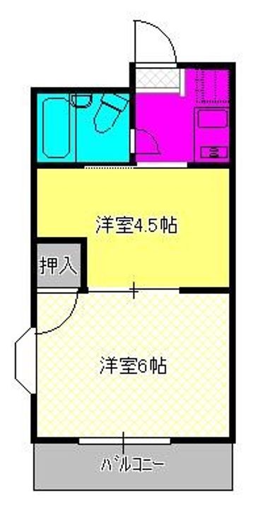 山寺ビルの間取り