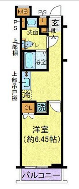 クレヴィスタ門前仲町の間取り