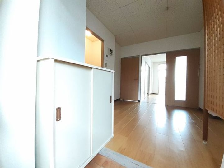 栃木県佐野市植下町(アパート)の賃貸物件の玄関