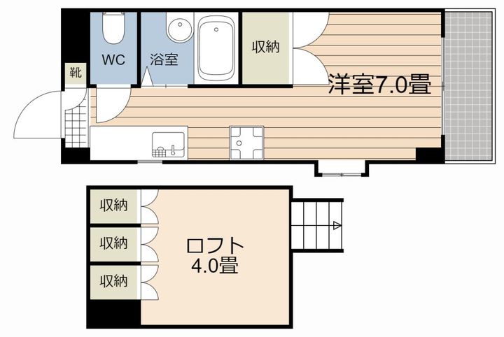 エクセレント・ユニの間取り