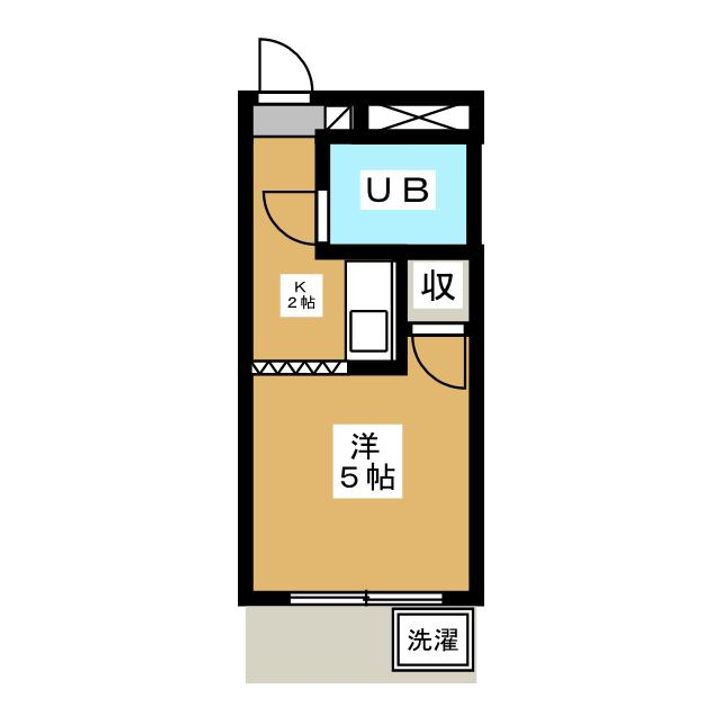 東京都中野区中野1(マンション)の賃貸物件の間取り