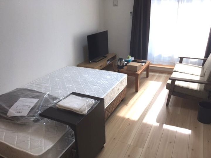 アリュール愛宕橋の居間