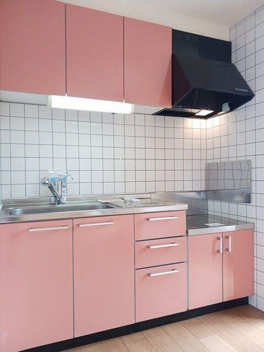 福島県いわき市小名浜寺廻町(アパート)の賃貸物件のキッチン