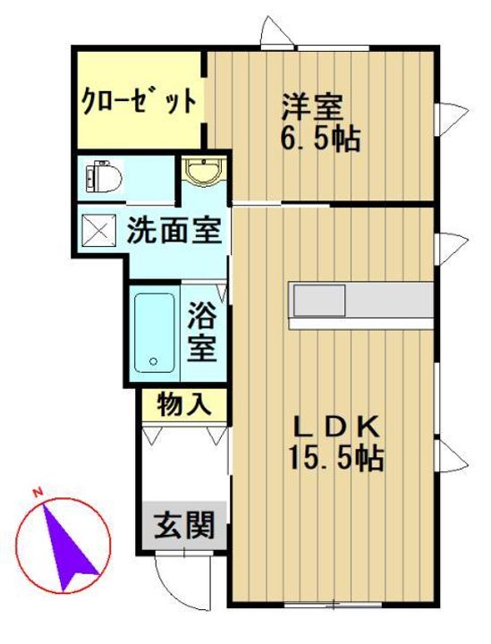パークサイドもみじの間取り