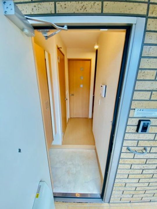 千葉県四街道市下志津新田(一戸建)の賃貸物件の玄関