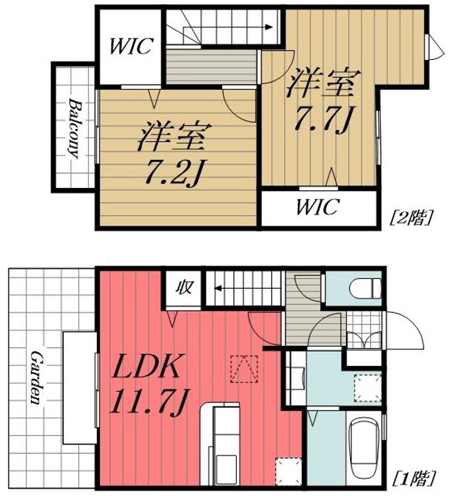 千葉県四街道市下志津新田(一戸建)の賃貸物件の間取り