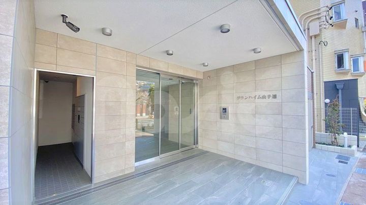 グランハイム山手通の地図