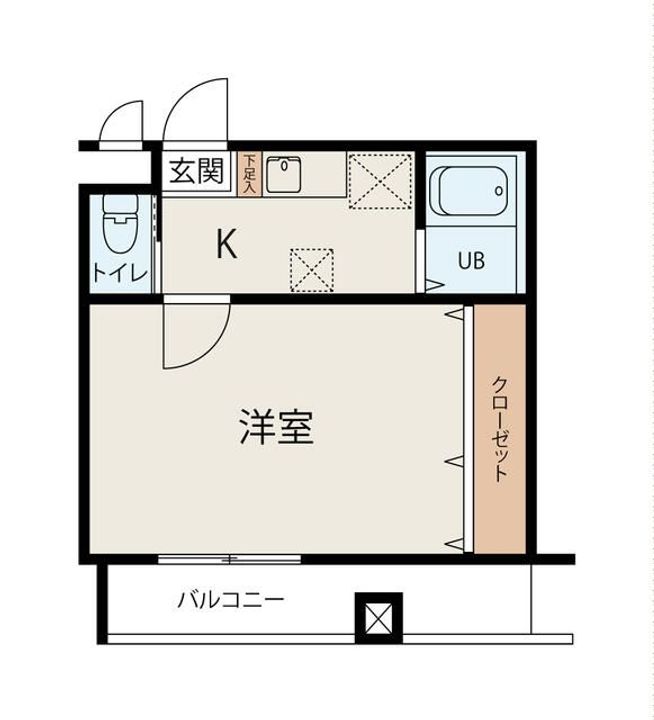 千葉県習志野市本大久保3(マンション)の賃貸物件の間取り