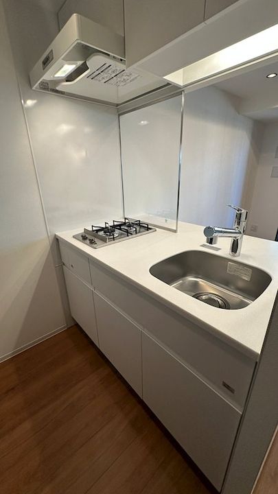 東京都新宿区左門町(マンション)の賃貸物件のキッチン