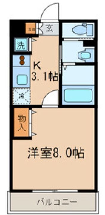 東京都練馬区早宮2(マンション)の賃貸物件の間取り